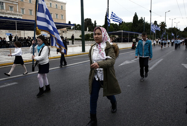 Η μαθητική παρέλαση στην Αθήνα