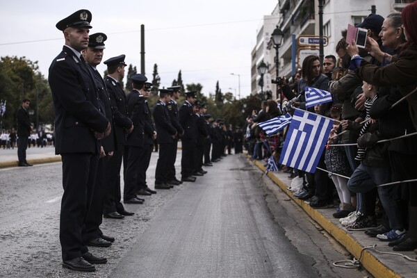 Η μαθητική παρέλαση στην Αθήνα