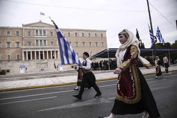 Η μαθητική παρέλαση στην Αθήνα