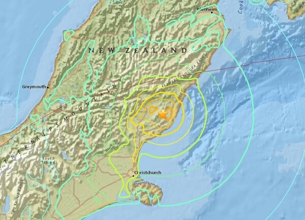 Σεισμός 7,4 ρίχτερ στη Νέα Ζηλανδία