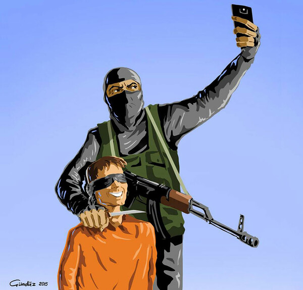 Holy Selfie: Σατιρικά Illustrations με θρησκευτικές φιγούρες που βγάζουν Selfies