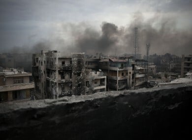 Σφοδρός βομβαρδισμός του Χαλεπιού από ρωσικά αεροσκάφη