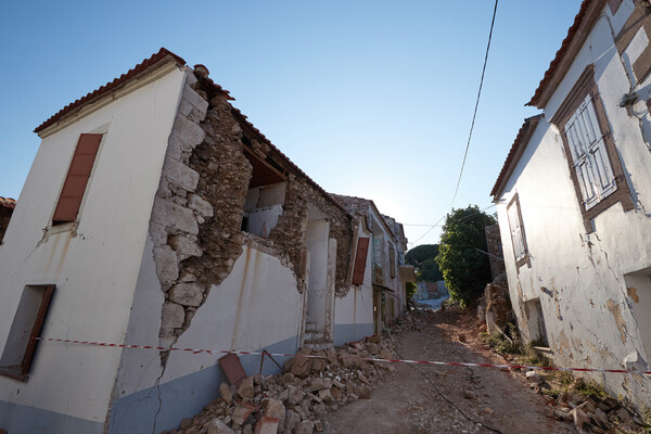 246 σπίτια κρίθηκαν μη κατοικήσιμα στις σεισμόπληκτες περιοχές της Λέσβου