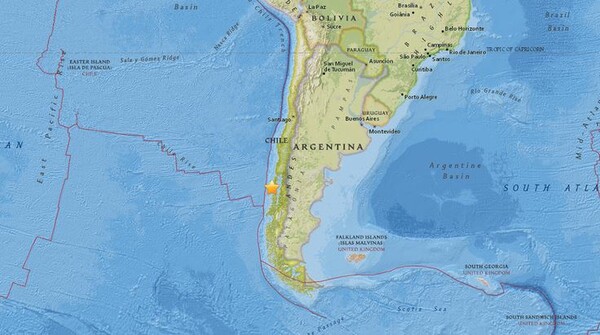 Ισχυρότατος σεισμός 7,7 ρίχτερ στη νοτιοδυτική Χιλή - Προειδοποίηση για τσουνάμι