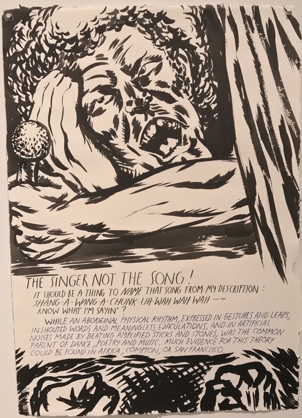 Raymond Pettibon, στο κινητό μου