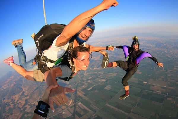 Skydive Athens στην Κωπαΐδα