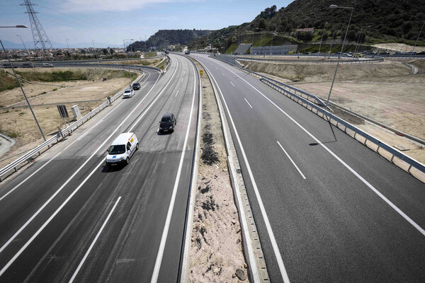 Κυκλοφοριακές ρυθμίσεις στην εθνική οδό Κορίνθου - Πατρών