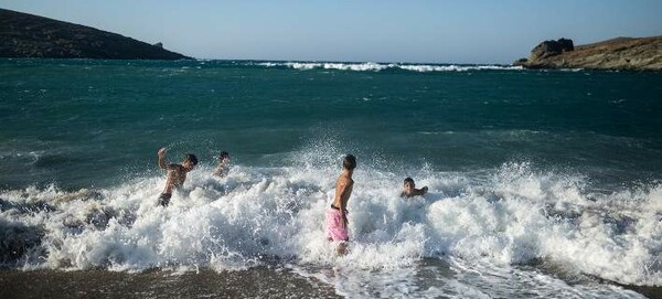 Καλός και ζεστός καιρός με βοριάδες στο Αγαίο