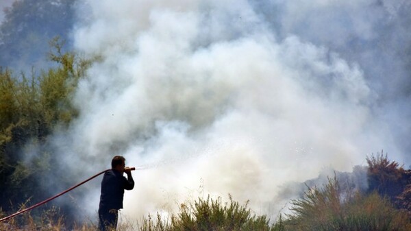 Σύλληψη 58χρονου για πρόκληση πυρκαγιάς στη Φλώρινα