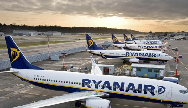 Αυτές είναι οι 2024 πτήσεις που ακύρωσε η Ryanair