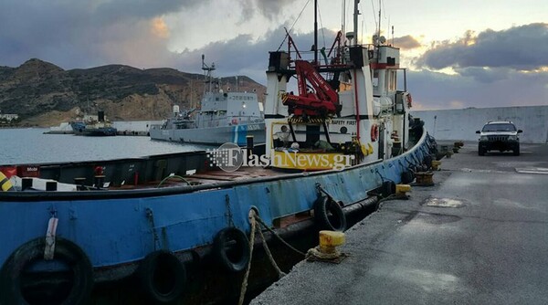 Μεγάλη επιχείρηση του Λιμενικού: Πάνω από 7 τόνοι ναρκωτικών σε ρυμουλκό πλοίο στην Κρήτη