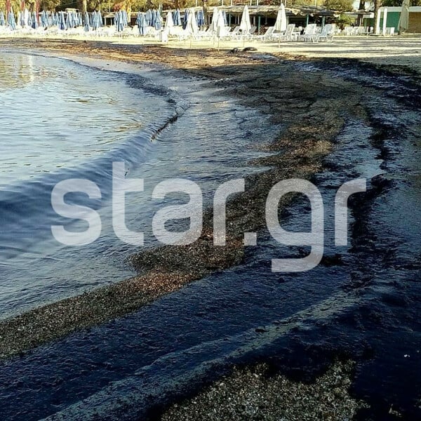 Μαύρισε ξανά ο Άγιος Κοσμάς- Επέστρεψε η ρύπανση