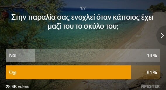 ΑΠΟΤΕΛΕΣΜΑΤΑ ΓΚΑΛΟΠ: Αυτά είναι τα πιο ενοχλητικά πράγματα στην παραλία