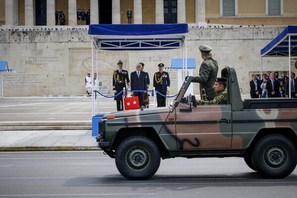 Η στρατιωτική παρέλαση της Αθήνας για την 25η Μαρτίου - ΦΩΤΟΓΡΑΦΙΕΣ