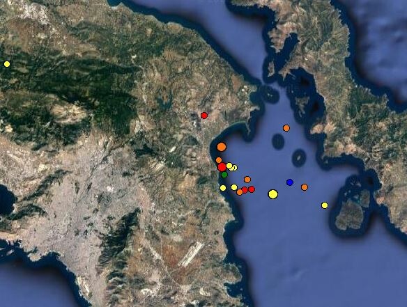 Δεκαοκτώ σεισμικές δονήσεις από το πρωί στην Αττική