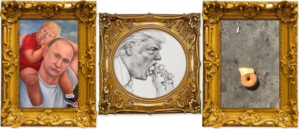 Αυτός ο διαγωνισμός πορτρέτων του Τραμπ έγινε αφορμή για τα πιο ευφάνταστα έργα τέχνης