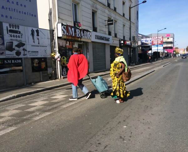 Aubervilliers City. The giant Chinese Emporium.