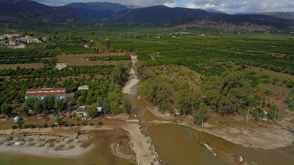 Μεγάλη καταστροφή στην Αργολίδα - Βομβαρδισμένο τοπίο τα χωριά μετά το πέρασμα του κυκλώνα