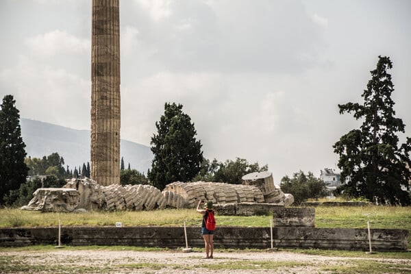 Αυξάνονται συνεχώς οι τουρίστες στην Αθήνα