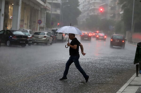 Αλλάζει το σκηνικό του καιρού - Βροχές, καταιγίδες και χαλάζι