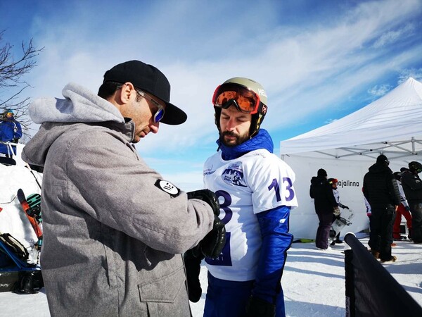 Ο πρώτος Έλληνας Parasnowboarder