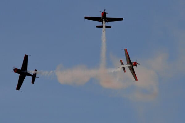 Athens Flying Week: Εντυπωσιακές εικόνες από την Τανάγρα