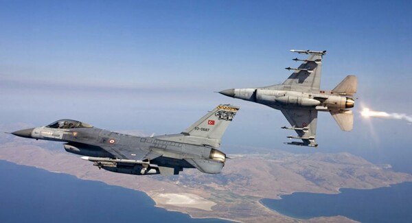 Υπερπτήσεις τουρκικών F-16 πάνω από Αγαθονήσι και Φαρμακονήσι