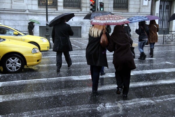 Βροχές και καταιγίδες σε πολλές περιοχές της χώρας σήμερα