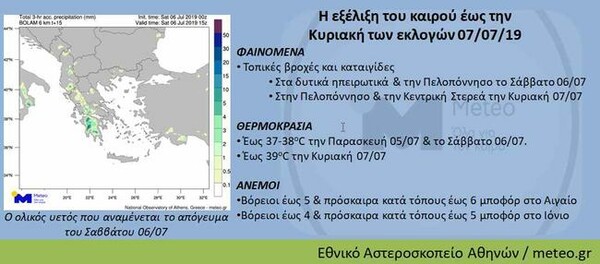 Εθνικό Αστεροσκοπείο: Περίπου 4.500 κεραυνοί έπεσαν στην Ελλάδα την Παρασκευή