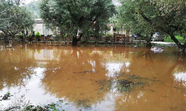 Προβλήματα από την κακοκαιρία στην Ζάκυνθο: Πλημμύρες, πτώση δέντρων, καταστροφές σε στέγες