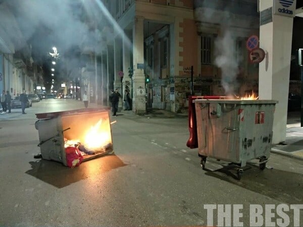 Μολότοφ και επεισόδια στην Πάτρα