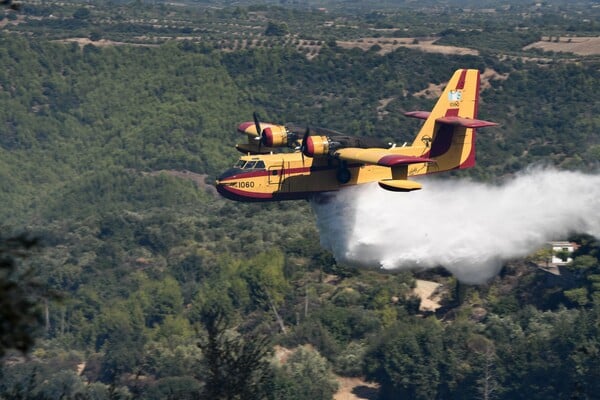 Κόρινθος: Φωτιά στις Κεχριές- Εκκένωση κατασκήνωσης για προληπτικούς λόγους