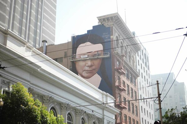 Τεράστιο mural της Γκρέτα Τούνμπεργκ στο Σαν Φρανσίσκο - Επιβλητικό έργο