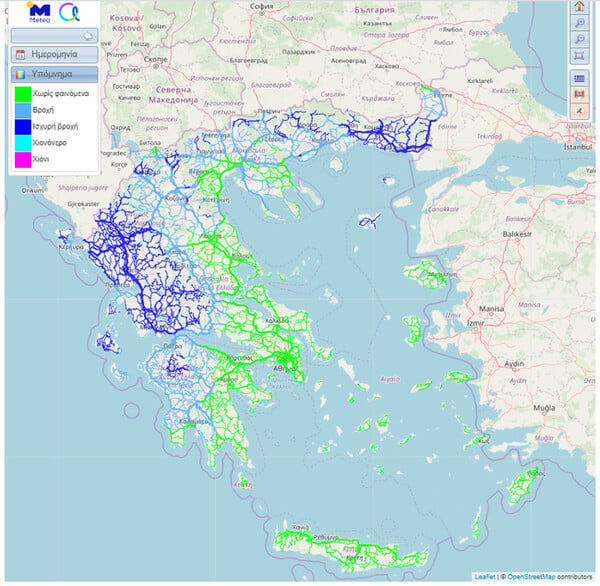 Καταιγίδες, χαλάζι και θυελλώδεις άνεμοι - Πού θα είναι έντονα τα φαινόμενα