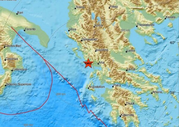 Σεισμός 4,5 Ρίχτερ στην Πάργα