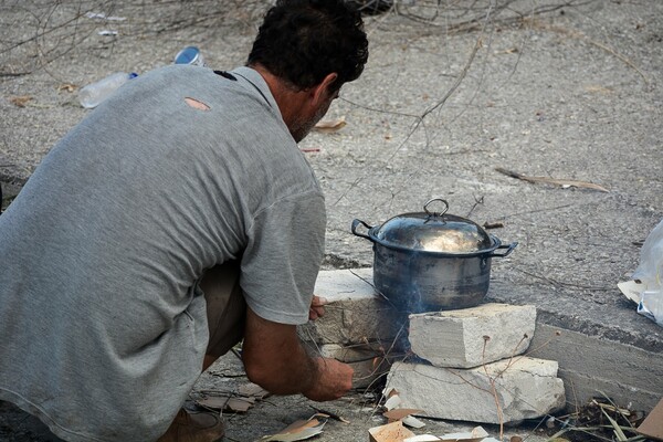 Χημικά εναντίον προσφύγων στη Λέσβο- Νέα διαμαρτυρία από τους αιτούντες άσυλο