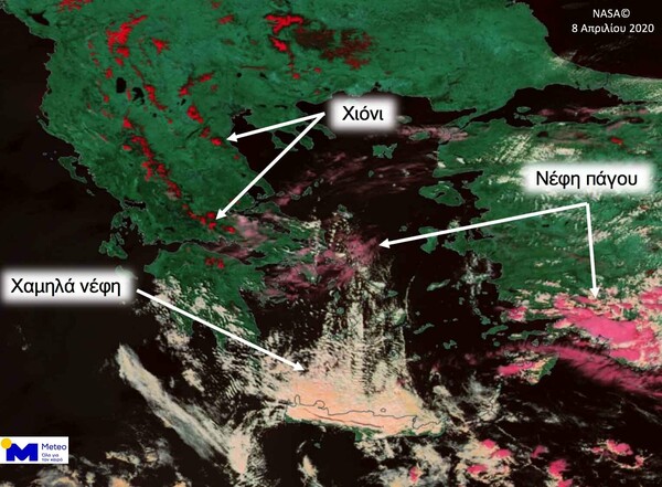 Meteo: Σε μέγιστο 15ετίας η χιονοκάλυψη τον Απρίλιο λόγω του κύματος κακοκαιρίας