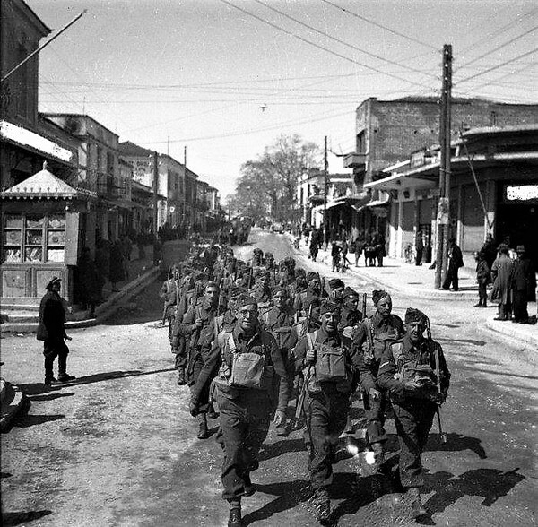 New Zealand troops Katerini