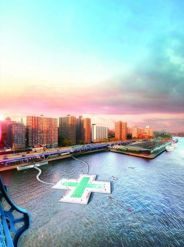 New York greenlights floating public pool on the East River