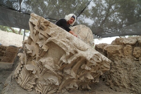 King Herod’s 2,000-Year-Old Roman Basilica Uncovered in Ashkelon