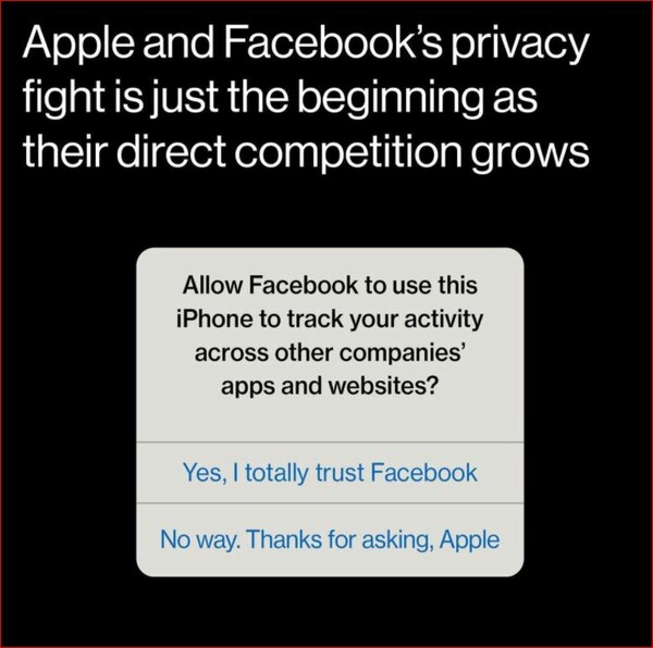 Apple vs. Facebook is getting ugly