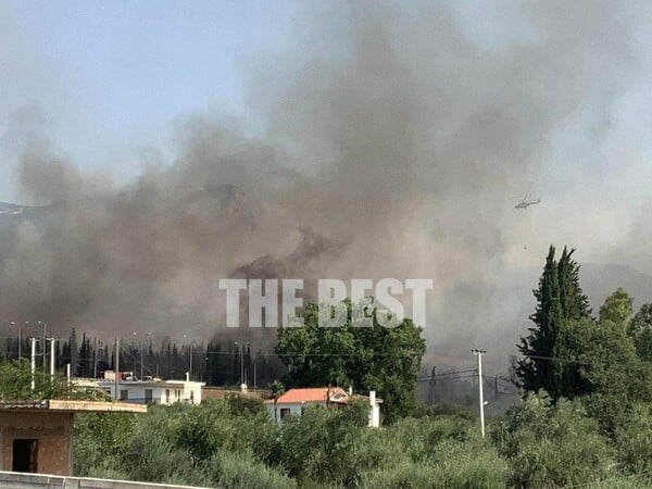 Φωτιές στην Πάτρα - Καίγονται σπίτια: Χτυπούν καμπάνες για να φύγει ο κόσμος