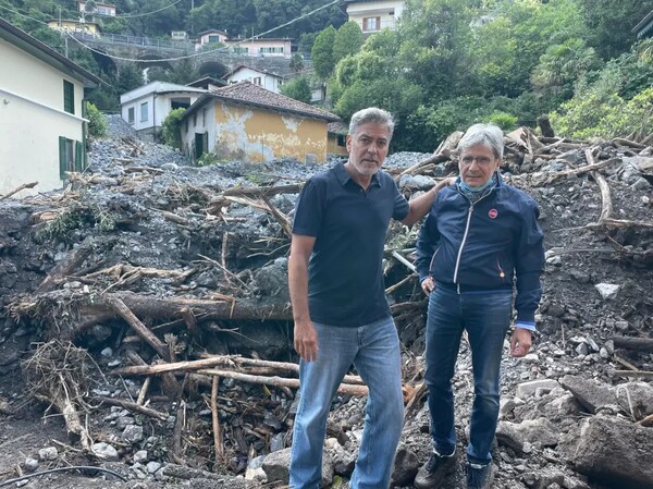 Ο Τζορτζ Κλούνεϊ ήταν στη λίμνη Κόμο που έπληξαν πλημμύρες: «Δεν έχω ξαναδεί κάτι τέτοιο»