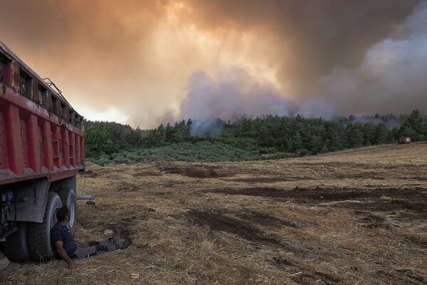 Χαρδαλιάς: 118 πυρκαγιές τις τελευταίες 24 ώρες- Η εικόνα στα πύρινα μέτωπα