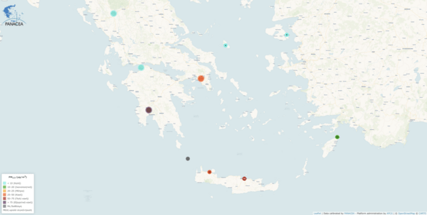 Εθνικό Αστεροσκοπείο: Τα μικροσωματίδια στην ατμόσφαιρα αυξήθηκαν σχεδόν σε όλο το Λεκανοπέδιο