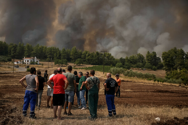 Χωρίς τέλος οι πυρκαγιές στην Εύβοια: Απειλούνται κι άλλοι οικισμοί - Χιλιάδες στρέμματα στάχτη