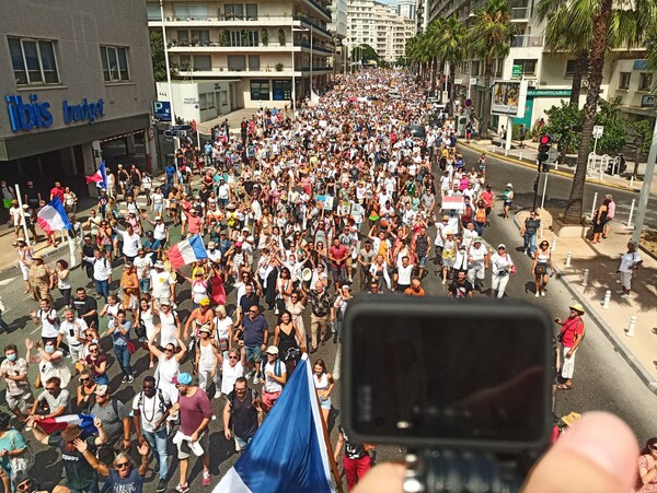 toulon demonstration