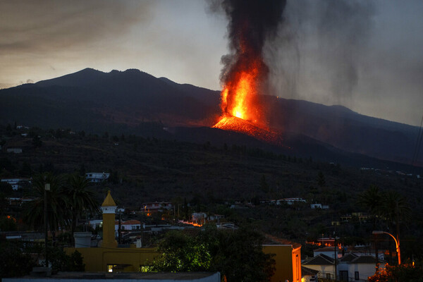 La Palma volcano eruption