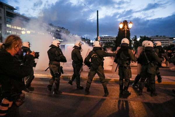 Σύνταγμα: Επεισόδια στο πανεκπαιδευτικό συλλαλητήριο