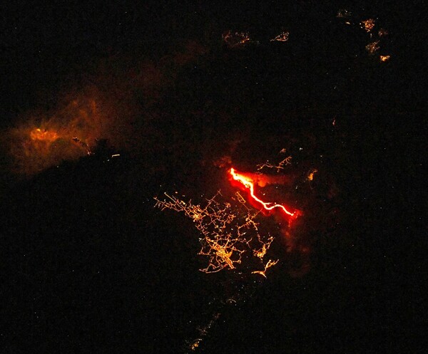 lava from space